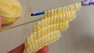 Лёгкое вязание в необычной технике