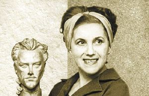 Как советская разведчица из ООН и стала скульптором с мировым именем: Елена Косова