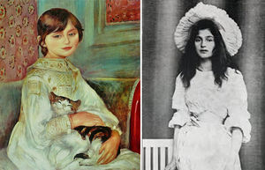 Тайна маленькой героини с картины Ренуара «Девочка с кошкой»