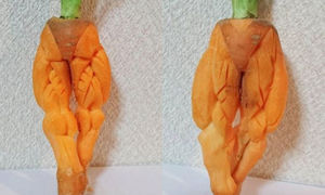 Instagram виртуозного японца, который вырезает головокружительные узоры на овощах и фруктах