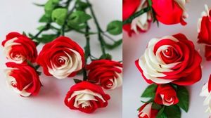 Как самому сделать чудесные розы