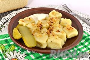 Рецепт ленивых вареников из картофеля