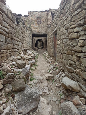 Заброшенное село Корода в Дагестане