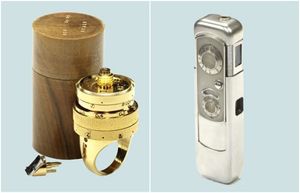 Кольцо с камерой и фотоаппарат в пачке сигарет: 11 шпионских примочек ХХ века