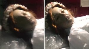 Мумия мексиканской девочки, умершей 300 лет назад, открыла глаза