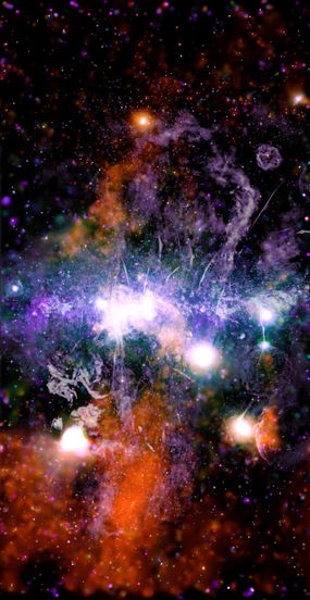 Миллиарды звезд: снимок центра нашей галактики от НАСА