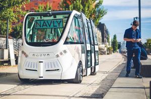Первый в мире беспилотный автобус в Эстонии и автоматизированный транспорт в России