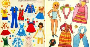 Бумажные куклы: доступная, увлекательная и творческая игра детей СССР