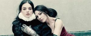 Моника Беллуччи снялась с 16-летней дочерью для обложки Vogue