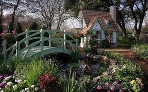 Садовый ландшафт: 25 поразительных идей для строительства мостиков