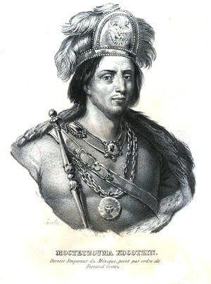 Портрет Монтесумы, или откуда и как появился на его "короне" герб Габсбургов