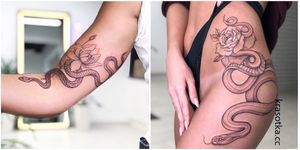 25 самых стильных дизайнов татуировок в виде змеи