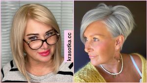15 стрижек для пожилых на редкие волосы, которые повысят уверенность в своей красоте