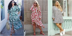 Летние платья для полных женщин: 15 моделей, которые скроют ваши проблемные места
