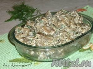 Рецепт баклажанов, жареных, как грибы