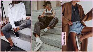С чем и как носить женские слипоны: 12 комфортных и практичных идей