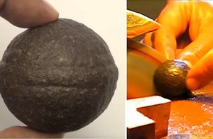 Видео: Загадочные сферы возрастом 2,8 млрд лет удалось разрезать — что было внутри