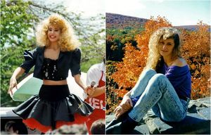 Модные причёски 1980-х на фотографиях того времени: начёсы и модные завитушки