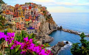 Удивительная Италия: Красочный город Манарола, будто нарисованный талантливым художником