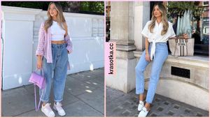 Модные джинсы осени 2021: шикарные новинки для стильных леди