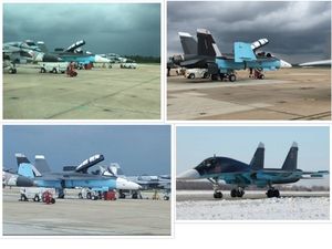 Они красят свои военные самолёты в Сирии под раскраску российских самолётов