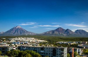 Фото дня: «домашние вулканы» Петропавловска-Камчатского