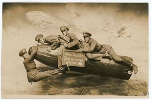 Армейский юмор времён Первой мировой: ретрофотошоп на фотографиях 1912-1945 годов