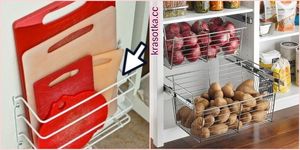 10 бесподобных идей, которые решат проблему хранения на маленькой кухне