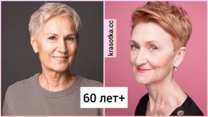 Модное и стильное окрашивание волос 2021 для женщин старше 60 лет