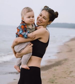 Огорошила Сеть: 41-летняя Куркова показала фото годовалого сына