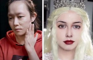 15 перевоплощений от девушки из Китая, с помощью макияжа превращающейся в кого угодно