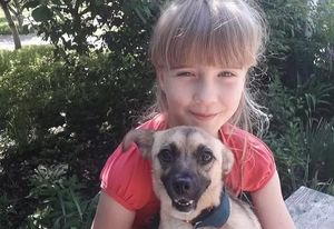 Школьницы из Кубани нашли пропавшую собаку с помощью трогательного рисунка