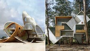 «Порождение хаоса»: сюрреалистическая фантазия в проектах испанского архитектора