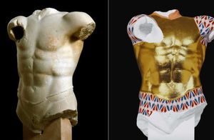 Древняя Греция в цвете: старинные скульптуры когда-то были цветными
