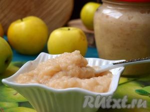 Рецепт пюре из яблок со сгущёнкой на зиму