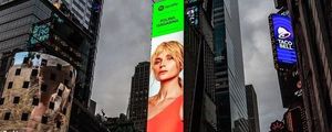 На Таймс-сквер в Нью-Йорке появился билборд с Полиной Гагариной