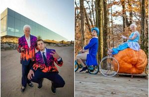 Веселью все возрасты покорны: 17 комичных фото от внука и его 95-летней бабушки