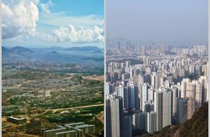 Как сильно изменились китайские города за минувшие полвека: красноречивые фото