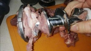 Как легко заточить нож для мясорубки