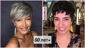 11 модных стрижек для леди старше 50 лет с челкой 2021 для прямых волос