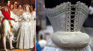 Накладные попы и другие новинки свадебной моды, которые ввела английская Королева...