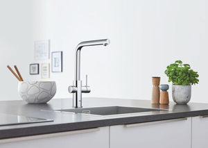 Чистая вода из кухонного смесителя — водная система Blue от Grohe