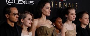 Анджелина Джоли появилась на премьере фильма «Вечные» в компании пяти детей