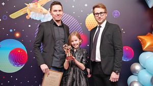 Юные звезды телевидения получили награды