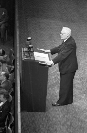 1948. Заседание Генеральной ассамблеи ООН в Париже 16 октября