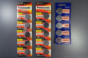 Тест батареек CR2032 "Panasonic" и "Sony" с Aliexpress