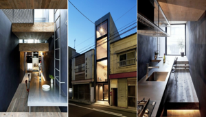 Задачка для дизайнеров, или Как японцам удалось превратить здание шириной 1,8 м в жилой дом