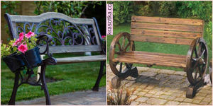 Стильно и комфортно: 10 невероятных скамеек для вашего сада и двора