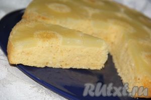 Рецепт ананасового пирога