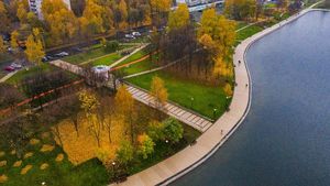Благоустройство Гольяновского парка завершилось на востоке Москвы